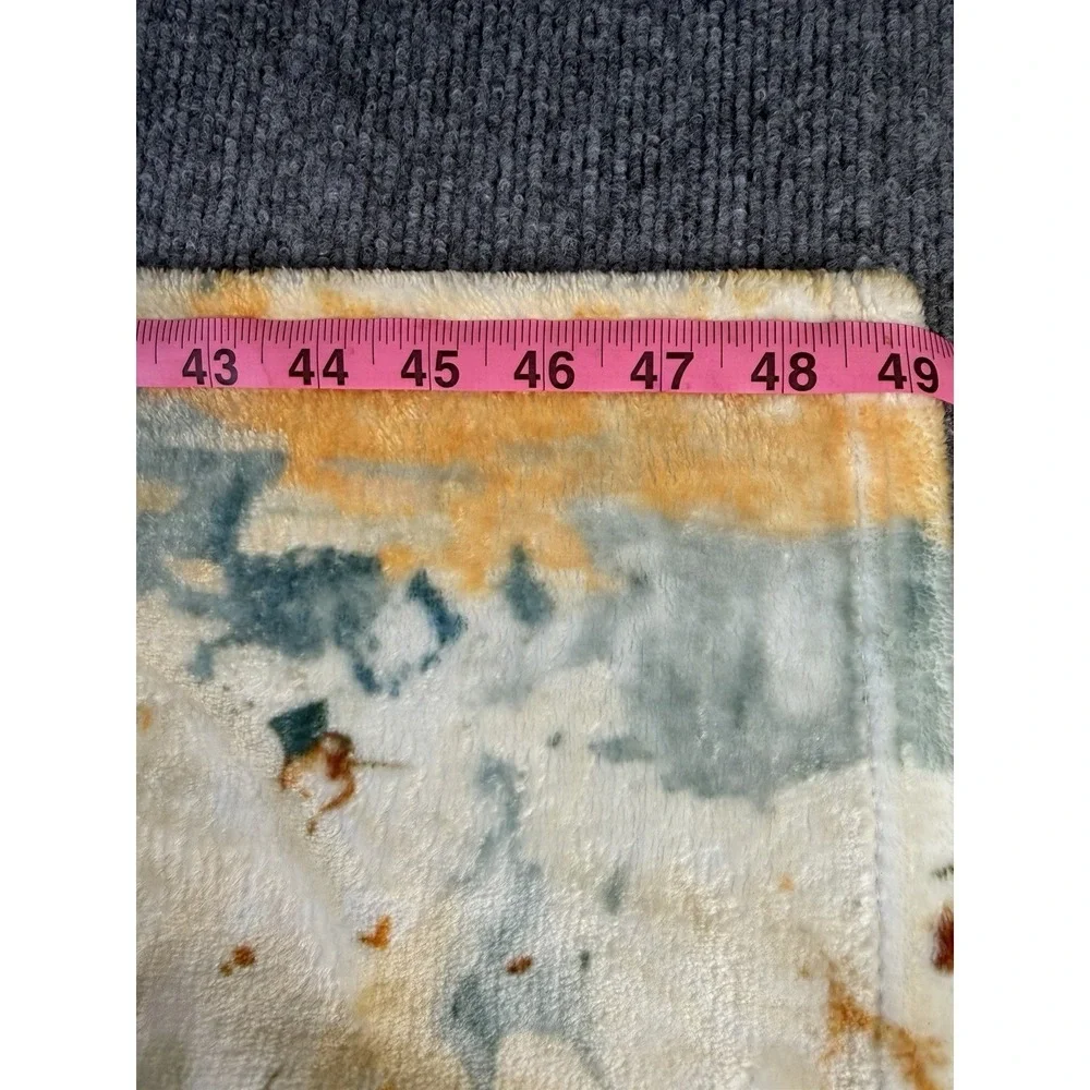 Duck Hunting Throw Blanket Mallard Ducks Plush Fleece 60x50 Camo Lodge‎ Cabin